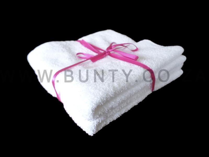 Bunty S No Snag 425 GSM Hand Towels White 05 Pc Pack Bunty