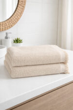 Plush 380 GSM Terry Fringe Guest Towel - Image 57