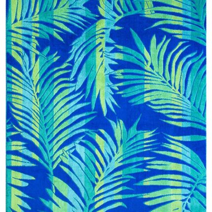 Bunty's Beach Towel 0800 Design 047 100x180cms 785GMS Green Blue