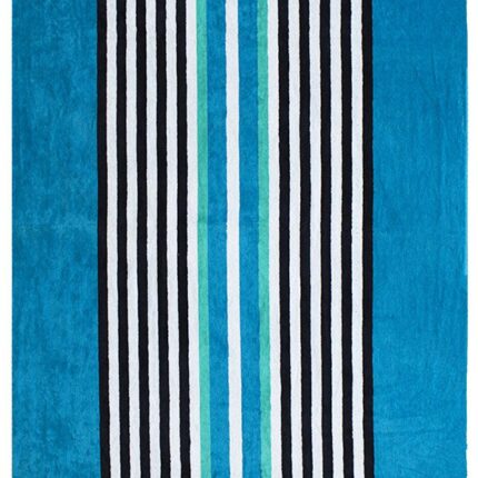 Bunty's Beach Towel 0800 Design 54 103x177cms 814GMS Blue Black