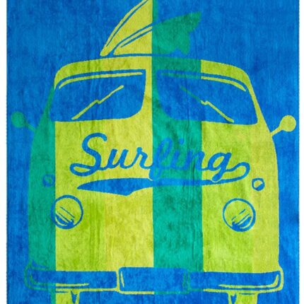 Bunty's Beach Towel 0900 Design 074 109x191cms 900GMS Turquoise