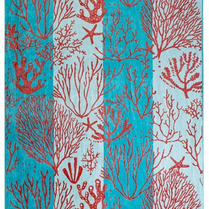 Bunty's Beach Towel 0900 Design 075 101x189cms 922GMS Blue
