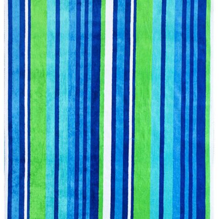 Bunty's Beach Towel 0900 Design 083 108x186cms 906GMS Green Blue