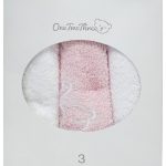 Strawberry cream baby face cloth