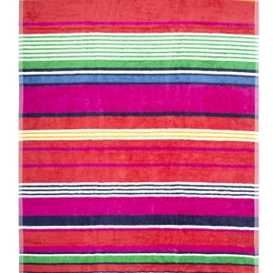 Bunty's Beach Towel 0700 Design 004 090x170cms 660GMS Jacquard Multicolour Pink