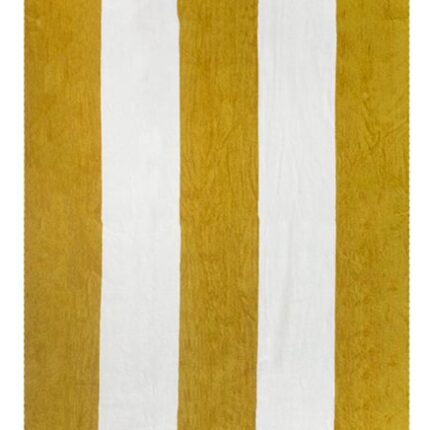 Bunty's Beach Towel 0600 Design 011 095x170cms 610MS Jacquard Cabana Mustard
