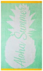 Bunty's Beach Towel 09000 Design 061 100x180cms 924GMS Jacquard Aloha Summer