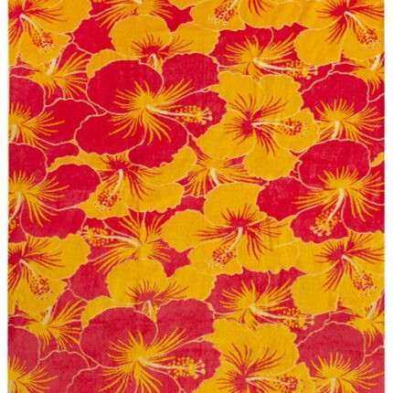 Bunty's Beach Towel 1000 Design 007 100x190cms 972GMS Flower Orange