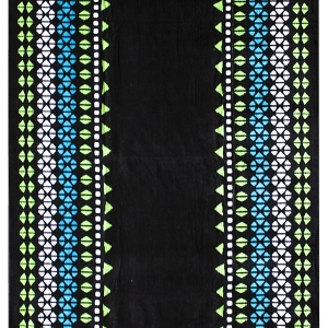 Bunty's Beach Towel 0700 Design 103 090x180cms 670GMS Black