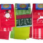 Bunty's Dish Cloth Design 110 243GSM 050x070cms 09 Piece Pack Assorted