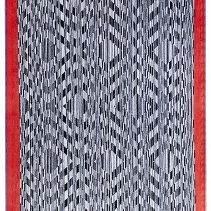 Bunty's Beach Towel 0700 Design 134 100x180cms 736GMS Black White
