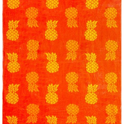 Bunty's Beach Towel 0700 Design 137 090x180cms 660GMS Orange