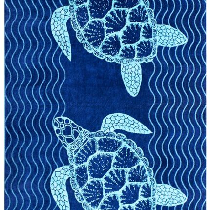 Bunty's Beach Towel 0700 Design 094 100x180cms 735GMS Blue