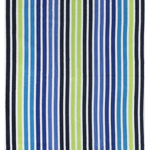 Bunty's Beach Towel 0700 090x180cms 658GMS Espirit Black Lime