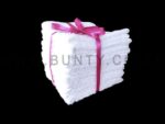 Bunty's No Snag Terry 030x030ms Face Cloth White 10 Piece Pack