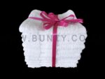 Bunty's No Snag Terry 030x030ms Face Cloth White 10 Piece Pack