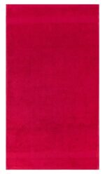 Bunty's Elegant 380GSM 070x130cms Zero Twist Bath Towel Red