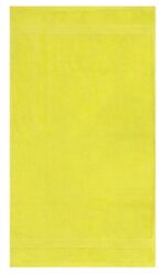 Bunty's Elegant 380GSM 070x130cms Zero Twist Bath Towel Yellow