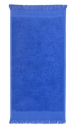 Bunty's Plush 380GSM 030x050cms Fringe Guest Towel Victoria Blue