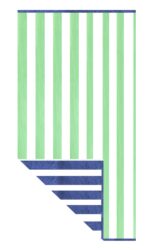 Bunty's Beach Towel 0600 Design 08 090x180cms 600GMS