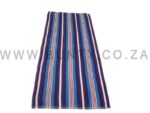 Bunty's Beach Towel 600GMS K A Stripes Royal Blue