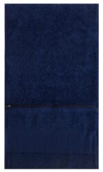 Bunty's Plush Gym Towel 450GSM 030x075cms Zip Pocket Estate Blue