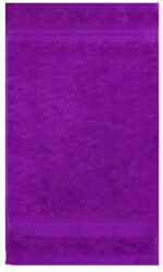 Bunty's Plush 450GSM 030x050cms Guest Towel Royal Lilac