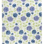 Bunty's Printed Beach Towel Design 028 070x140cms 345GMS Leaves Purple Rain Lime