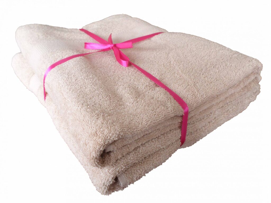 Bunty's Auchen Bath Sheet Camel 02 Piece Pack
