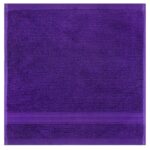 Bunty's Luxurious 570GSM Zero Twist Face Cloth 030x030cms Acai