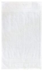 Bunty's Plush 450GSM 030x050cms Guest Towel Optical White