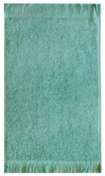 Bunty's Plush 450GSM 030x050cms Fringe Guest Towel Harbour Grey