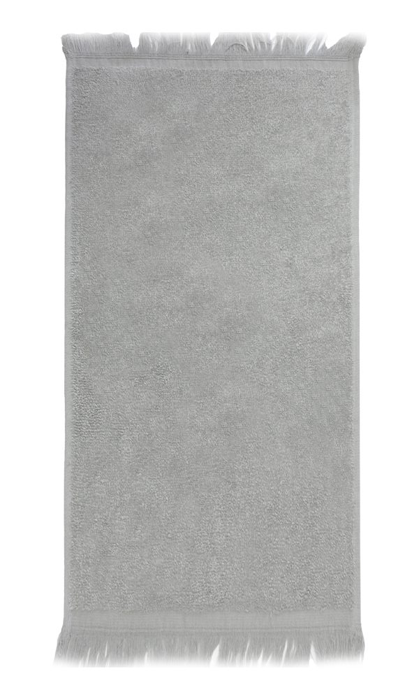 Bunty's Plush 380GSM 030x050cms Fringe Guest Towel Jolly Green