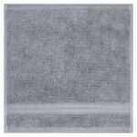 Bunty's Luxurious 570GSM 030x030cms Zero Twist Face Cloth Quiet Shade