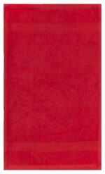 Bunty's Plush 450GSM 030x050cms Guest Towel Tomato