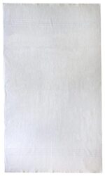 Bunty's Hotel Collection 600GSM 090x160cms Bath Sheet Optical White