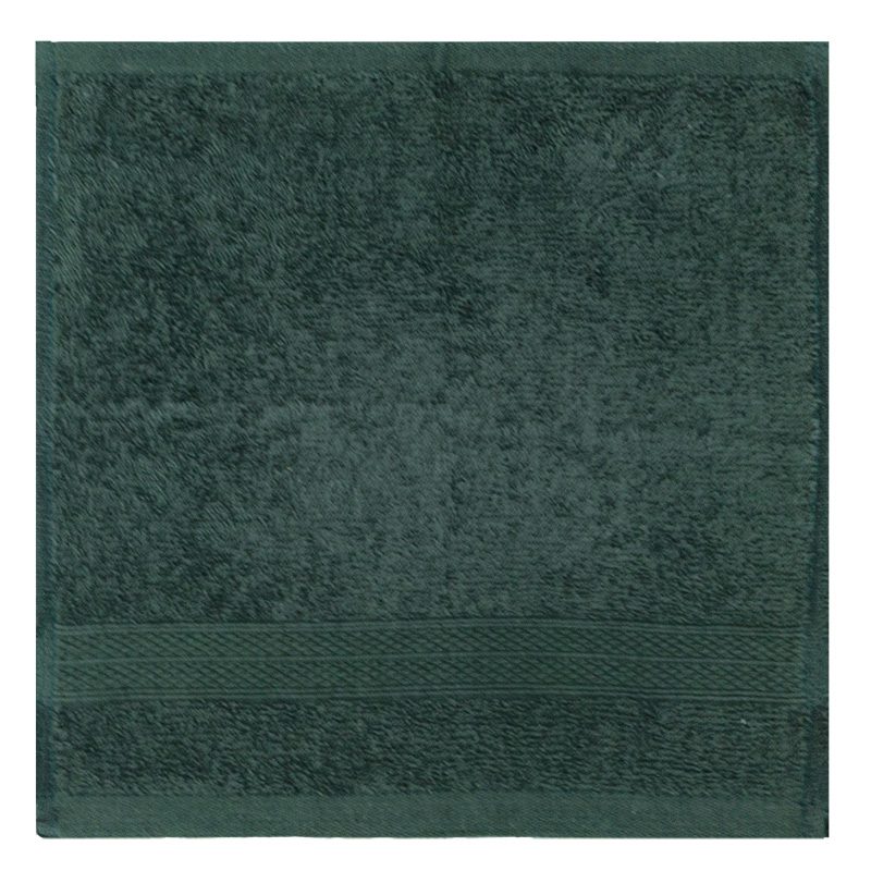Plush-450-Face-Cloth-30x30cms-Hunter-Green
