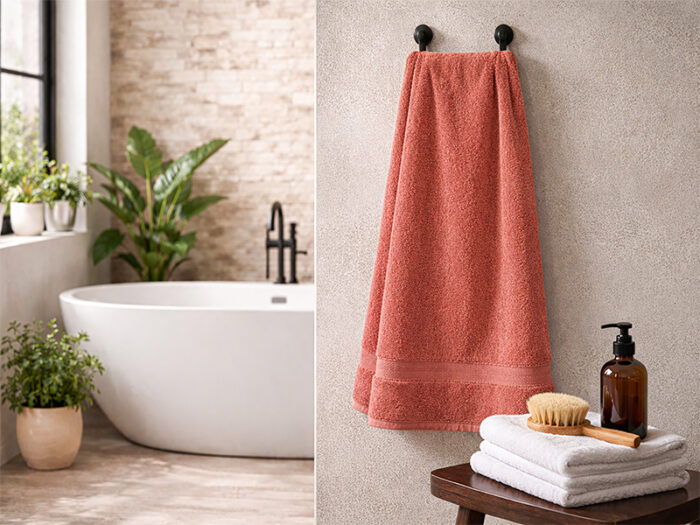Plush 450GSM 70x130cms Bath Towels – Bunty