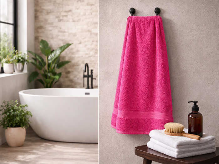Plush 450GSM 70x130cms Bath Towels – Bunty