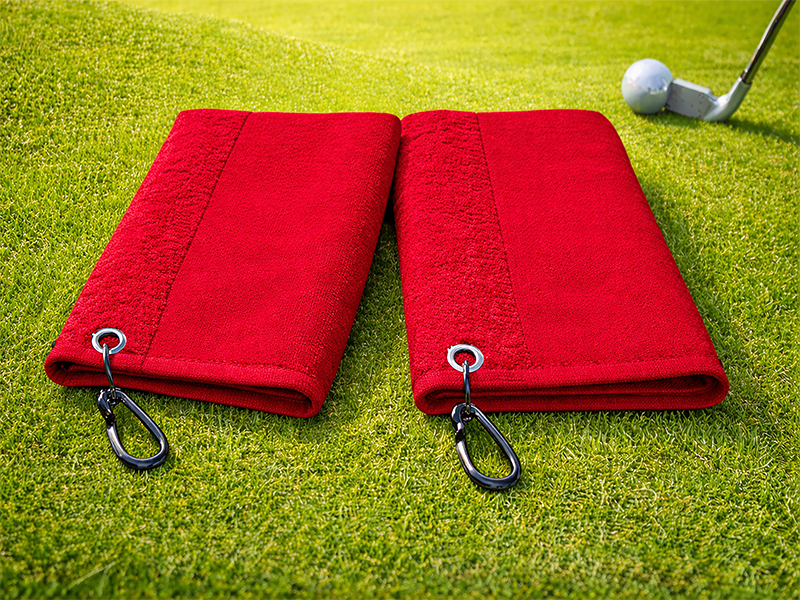 Plush 450 GSM Velour Premium Golf Towels - Image 27