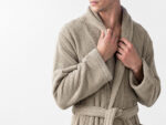 Bunty's Bathrobe - Terry - Shawl Collar - Plush 450 GSM - Image 7