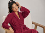 Bunty's Bathrobe - Terry - Shawl Collar - Plush 450 GSM - Image 3