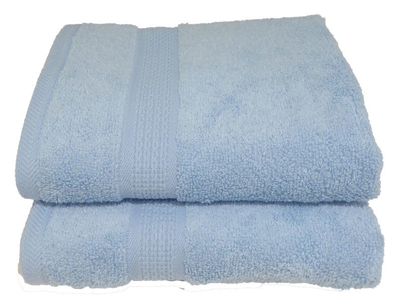 Bunty's Elegant 380GSM 050x090cms Zero Twist Hand Towel Angel Falls 02 Piece Pack