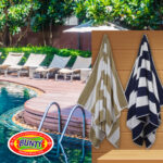 Plush 450 GSM 90x180cms Terry Pool Beach Cabanas - Image 15