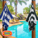 Plush 450 GSM 90x180cms Terry Pool Beach Cabanas - Image 16