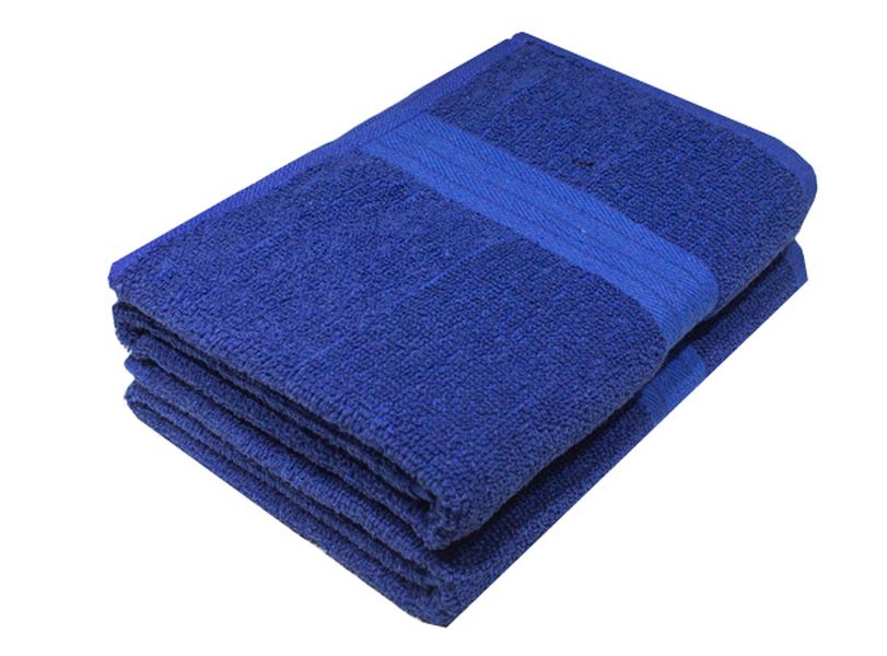 Bunty's Ocean 380GSM 050x090cms Hand Towel Royal 02 Piece Pack