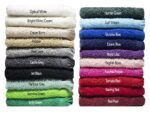 Bunty's Plush 450GSM 030x050cms Fringe Guest Towel All Colours