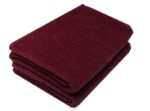 Bunty's Saloon Towel 380GSM 050x090cms Maroon 02 Piece Pack