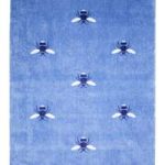 Bunty's Beach Towel 0800 Design 067 092x164cms 800GMS Jacquard Bees Blue