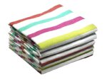 Bunty's Kitchen Towel Design 2008 040x070cms 0.309GMS Plain Stripes Multi